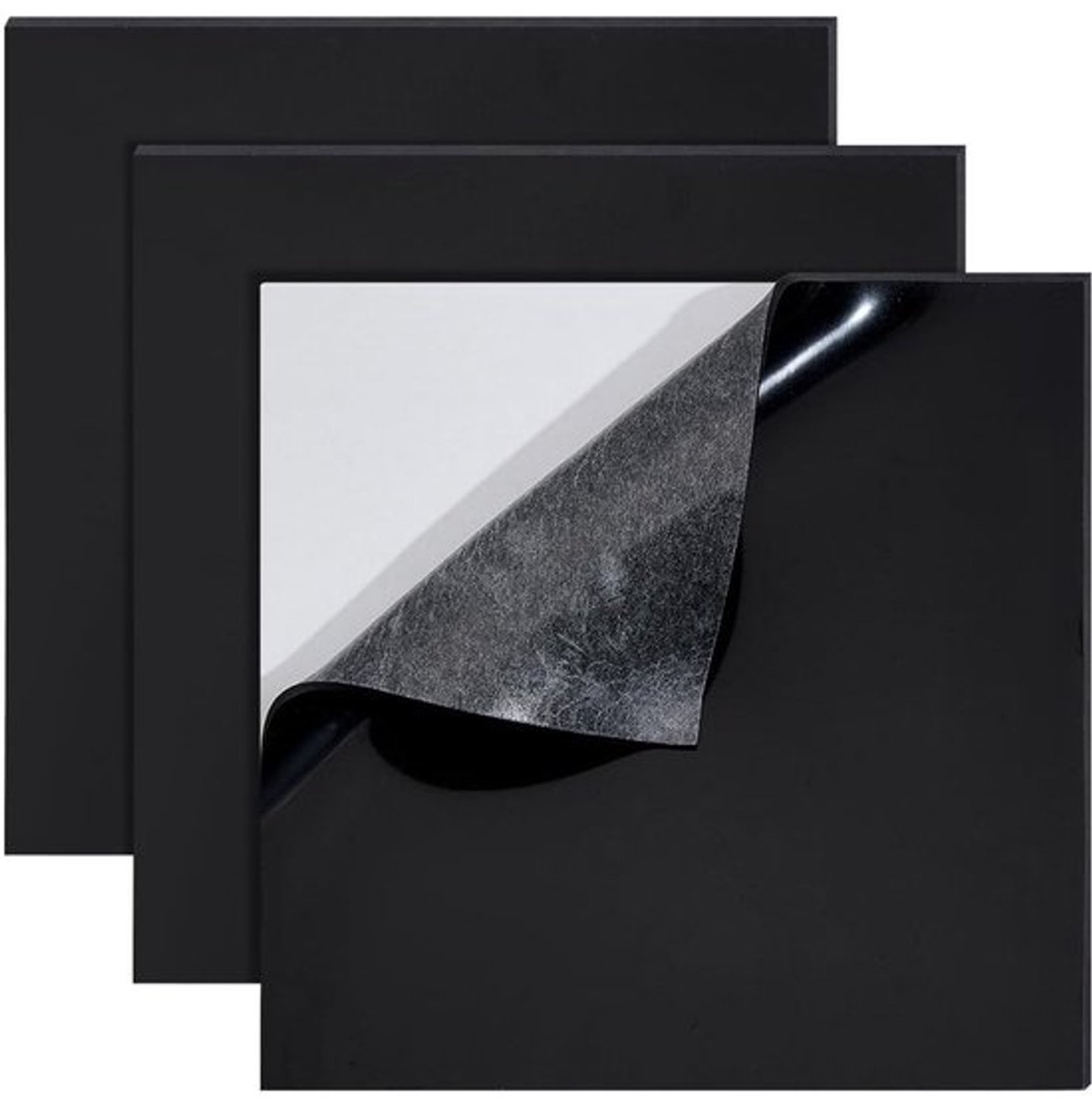 Siliconen Pad - 3 Stuks - 20 x 20 cm - Zelfklevend - Antislip - 2 mm Dik - Afdichtingsmateriaal - Siliconen Platen