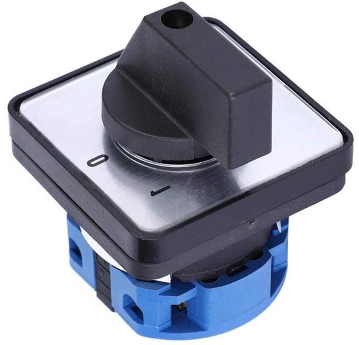 Draaischakelaar 2-posities 20 A AC 660 V draaibare cam-schakelaar 4 klemmen omvormerschakelaar draai de schakelaar voor camcombinatie verandering van stroombron - Model LW26D-20/C02.1
