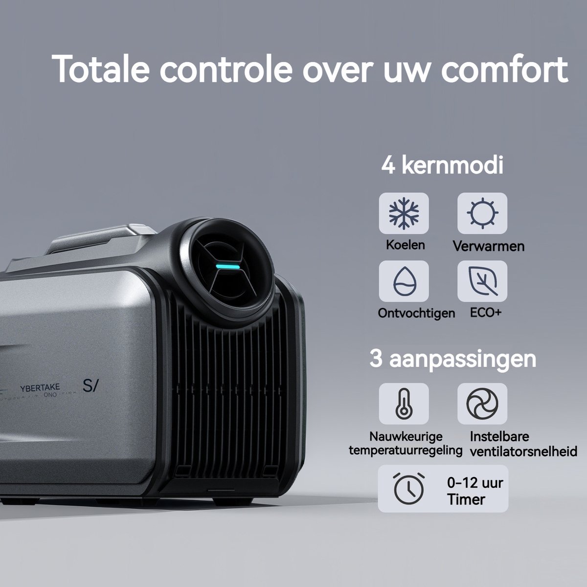 Welltin S2 Pro buitenairco met app en verwarming thumbnail 7