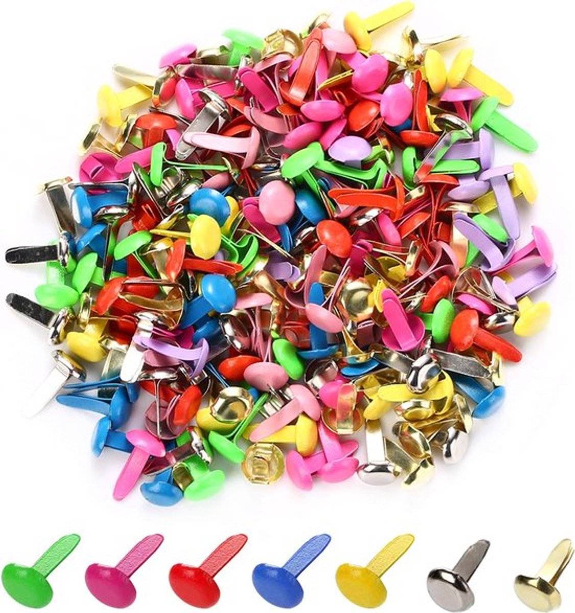 200 Stuks Mini Ronde Vlechten voor Creatief Knutselen