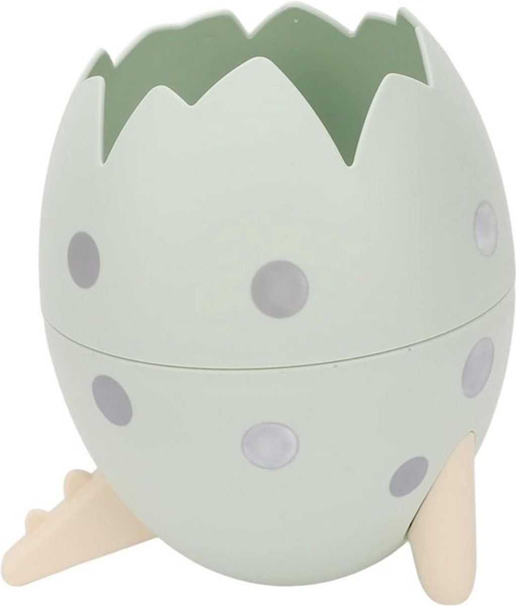 Pennenhouder - dinosaurus ei - potloodhouder - bureau organisatoren - accessoires - pen beker - kantoorbenodigdheden - organizer - groen. .