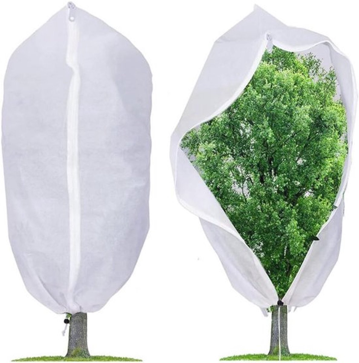 Winterbescherming voor Planten - 2 Stuks 120 x 80 cm - Vorstbescherming en Plantenkap