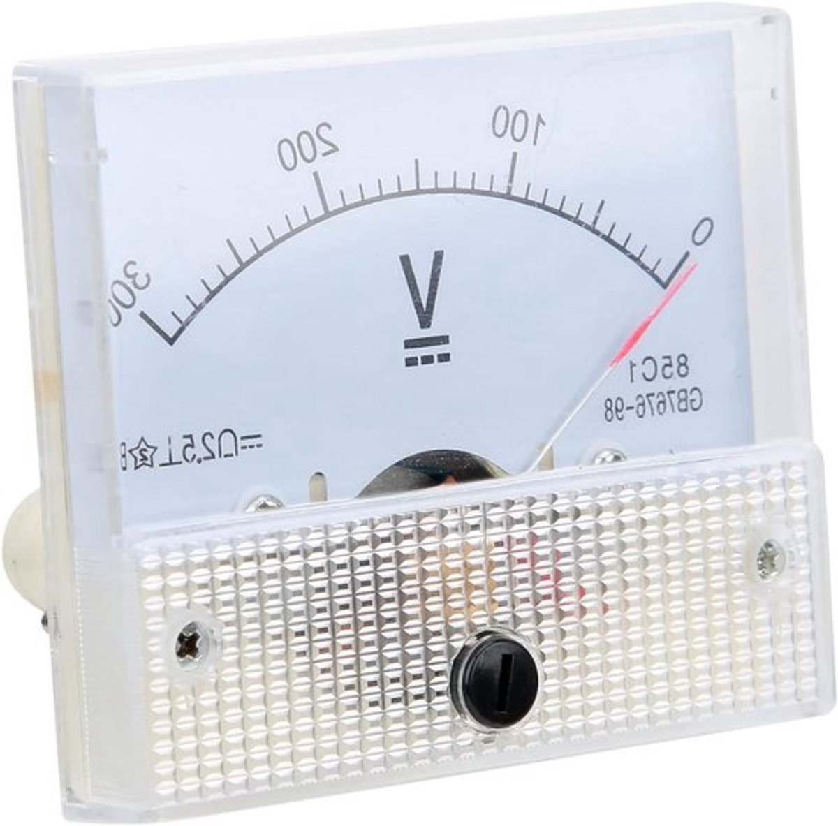 Hoge Nauwkeurigheid Ampèremeter en Voltmeter 85c1 DC 0 ~ 300V met Duidelijke Schaal