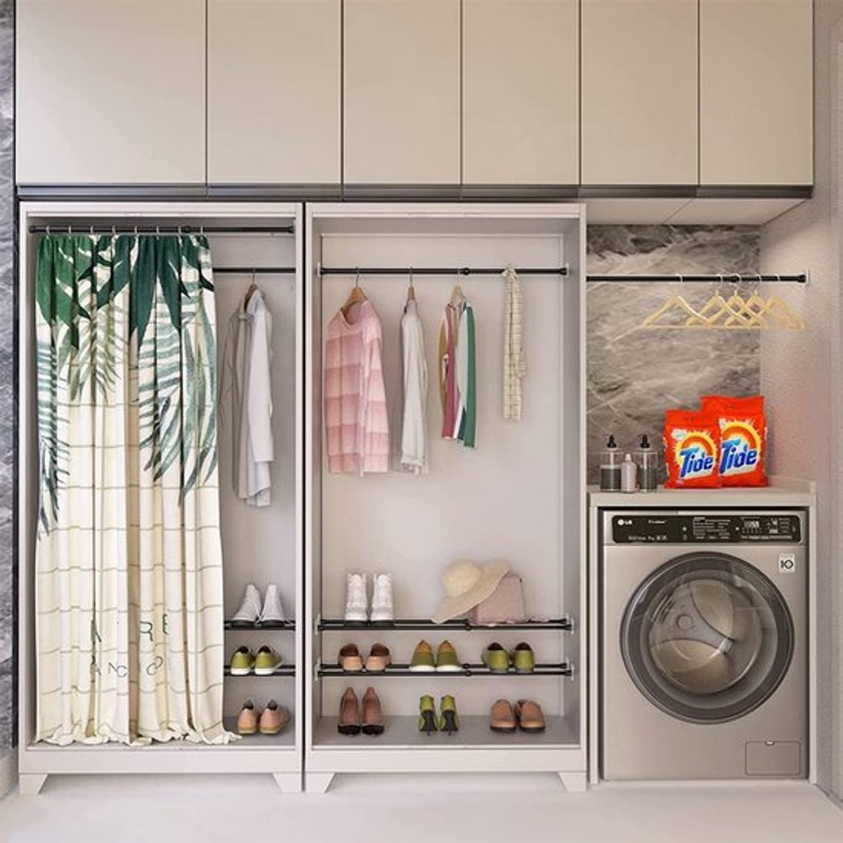 Douchestang Verstelbaar 25-40cm - Douchestang zonder Boren - Gordijnstang - Douchegordijnstang - Klemstang - Ideaal voor Badkamer