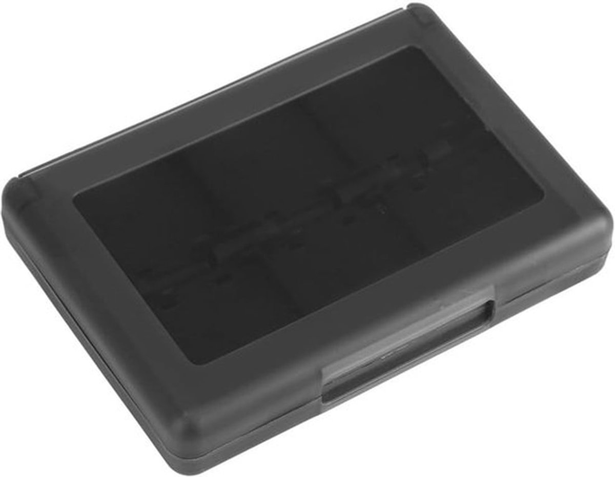 28-in-1 Geheugenkaartcase - PP-plastic Kaartcartridge Opslagdoos voor 3DS DSL DSI LL - Zwart