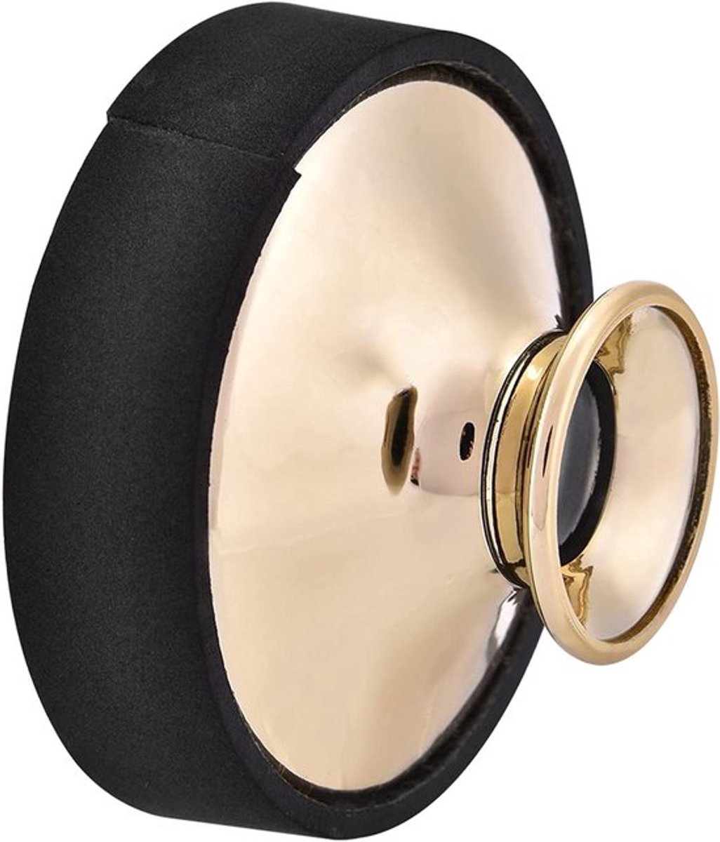 Saxofoondemper - altsax - demping - licht, comfortabel, effectief - goud - saxofoon accessoire - geschikt voor altsaxofoon - demper - altsaxofoon liefhebbers.