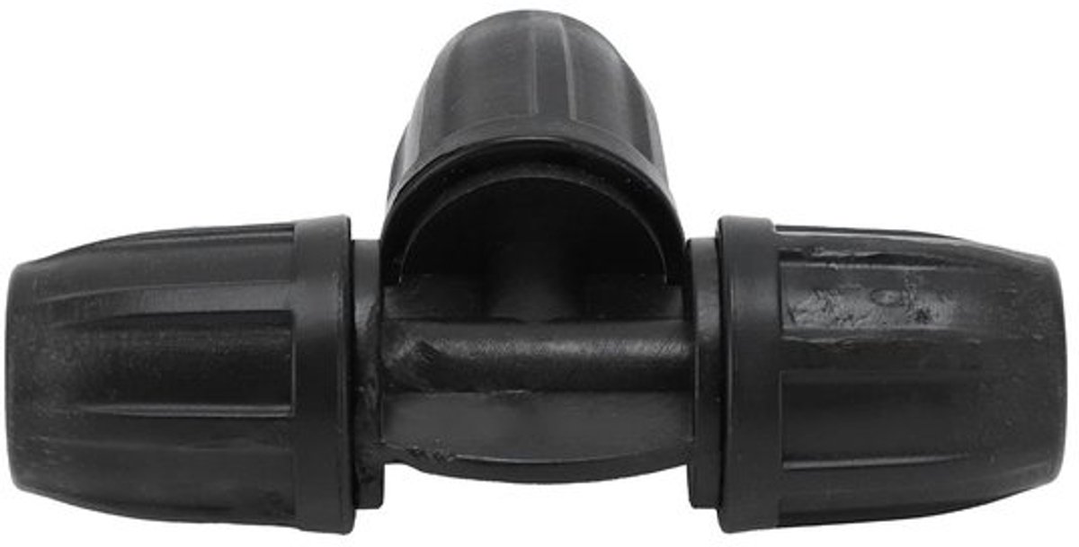 Slangfittingen T-stuk - 10Pcs - Verbindingsslang - Tuin Irrigatie - ABS - 8/11 mm Aansluiting - Gebruiksvriendelijk