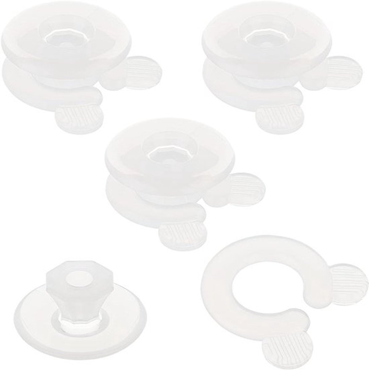 Dekbed Clips - Quilt Houder - Beddengoed Accessoires - 12 Stks - Houders Voor Dekbeddekens - Voorkomen Van Verschuiven - Geschikt voor Alle Maten - Zwart.