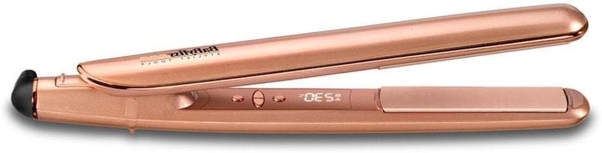 Haarstijltang - Glad Haar - Dagelijkse Styling - Keratine Platen - 10 Temperatuurstanden - Roségoud