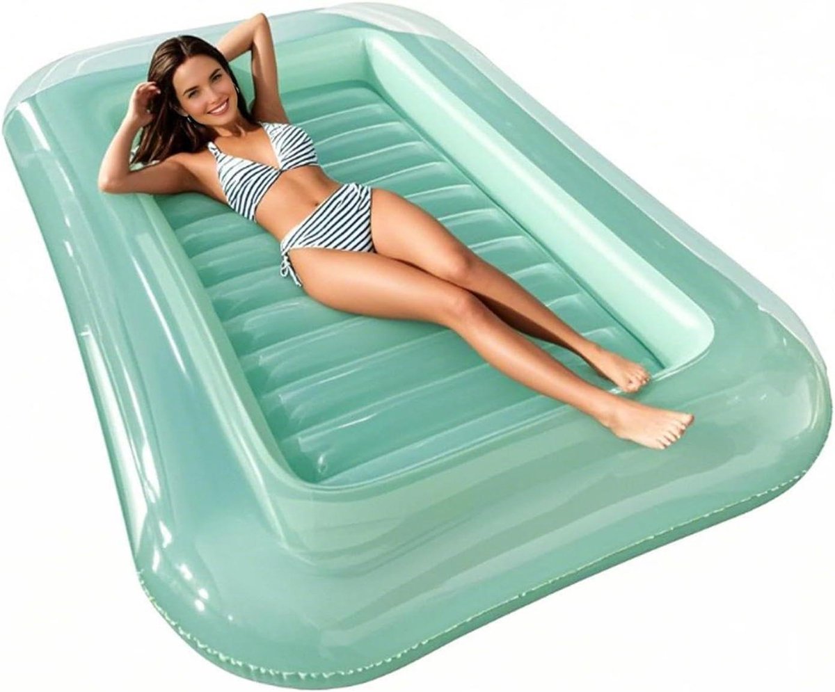 Opblaasbaar Ligbed - Water Vlot - Ontspannen Aan Water - Lekvrije Technologie - 170x110cm - Niet gespecificeerd