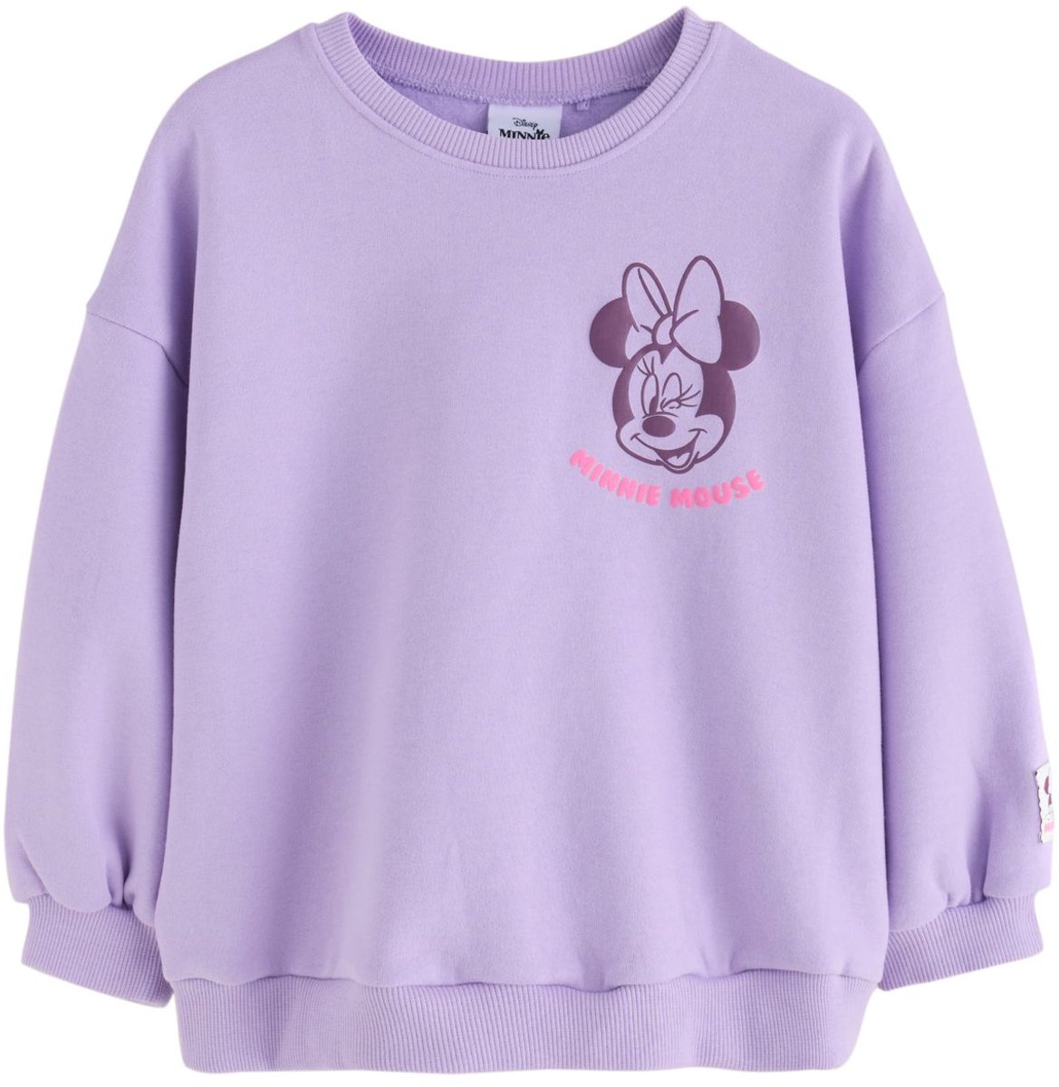 Next - Meisjes - Minnie Mouse-sweatshirt - Paars