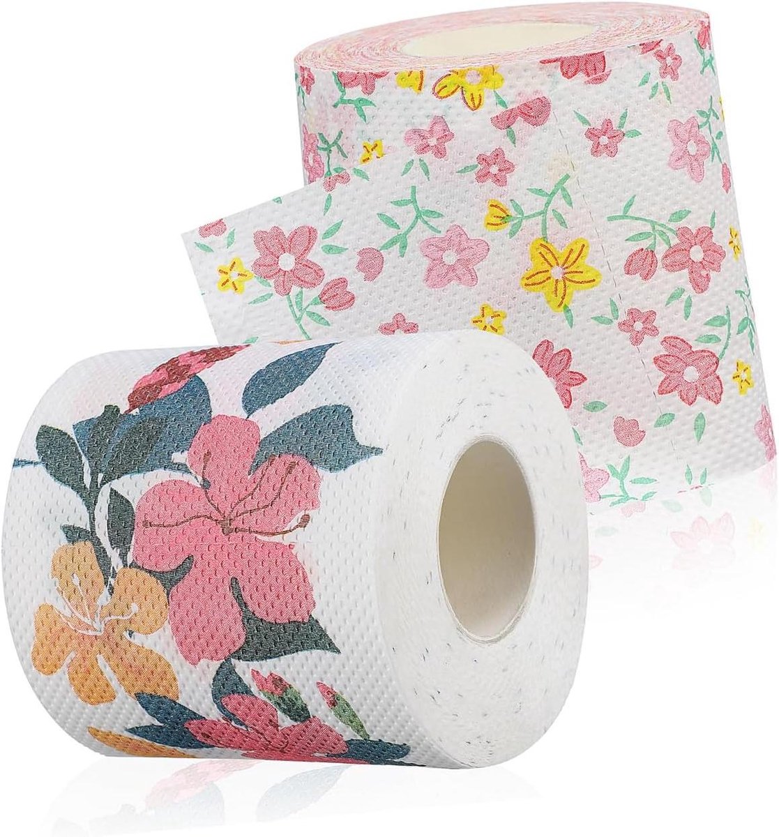 Bedrukt Rolpapier - Toiletpapier Rollen - Decoratief Gebruik - Uniek Print Design - 2 Rollen - Multicolor