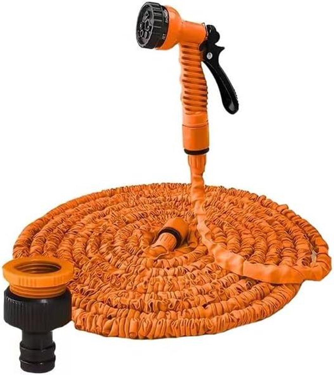 Tuinslang - Flexibele slang - Tuin bewateren - Knikvrij ontwerp - 50 meter - Oranje