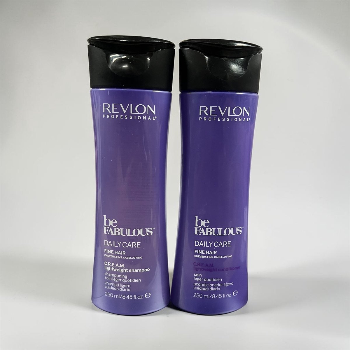 Revlon Be Fabulous Daily Care Fine Hair Set Lightweight Shampoo en Conditioner 250ml