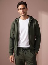 Sjeng Sports MAVI - Maat: L Camo Green - Tennis Vest Mannen - Sportvest - 92% polyester, 8% elastaan, powerstretch