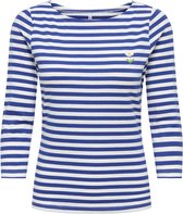 Only T-shirt Onlfifi 3/4 Printed Top Cs Jrs 15378013 Cloud Dancer/mazarine B Dames Maat - M