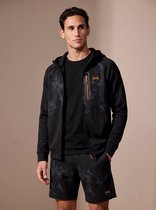 Sjeng Sports MIKE - Maat: XL Black - Tennis Vest Mannen - Sportvest - 86% polyester, 14% elastaan, dull interlock