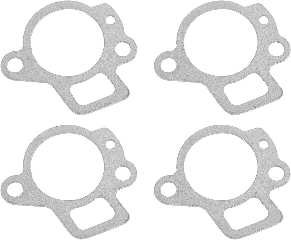 Buitenboordmotor Thermostaatpakking - Papieren Pakking Bootmotor - Motoronderhoud - Goede Afdichting Hittebestendig - 4 Stuks - Grijs