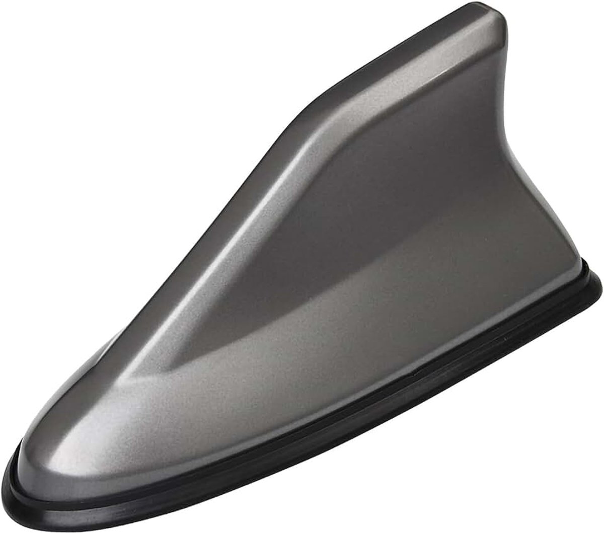 Fin Antenne, ABS Materiaal Radiosignaal Booster met Waterdichte Rubberen Ring, voor Auto -voertuig Dak Luchtdecoratie (Grijs)