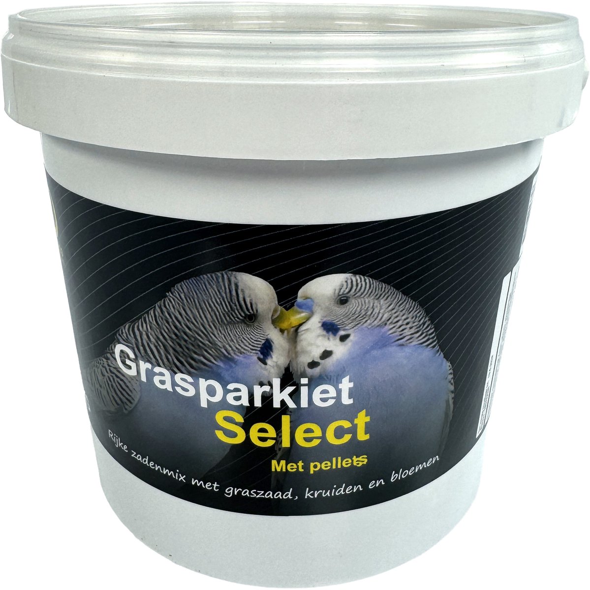 Hareco grasparkiet select met pellets 1,8 kg
