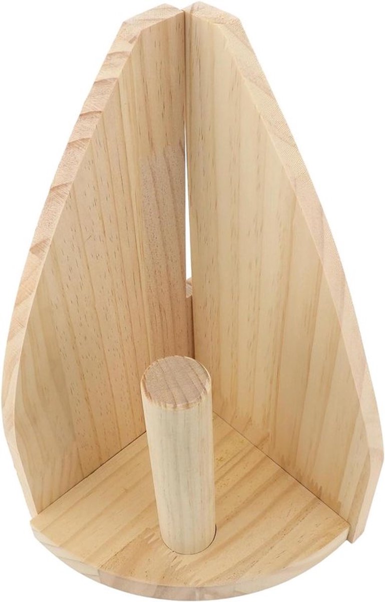 Bessenplukker van Massief Hout voor Tuin en Boerderij, Multifunctioneel Oogstgereedschap, 18x30x14 cm, Lichtgewicht, Inclusief Montageplaten