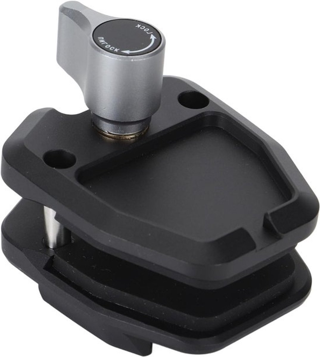 180° Draaibare Aluminium Bevestiging voor Motorfiets Windscherm, Actiecamera Accessoires voor 360 X4, ONE X2 en Ace Pro Pocket 3, Perfect voor Motorrijders en Avonturiers