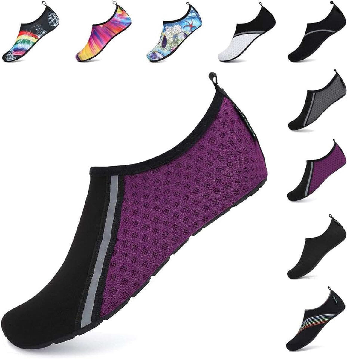 Duikschoenen voor dames en heren, waterschoenen, surfen, strand, hardlopen, watersport, ademende schoenen, elastisch, antislip, superlicht, uniseks
