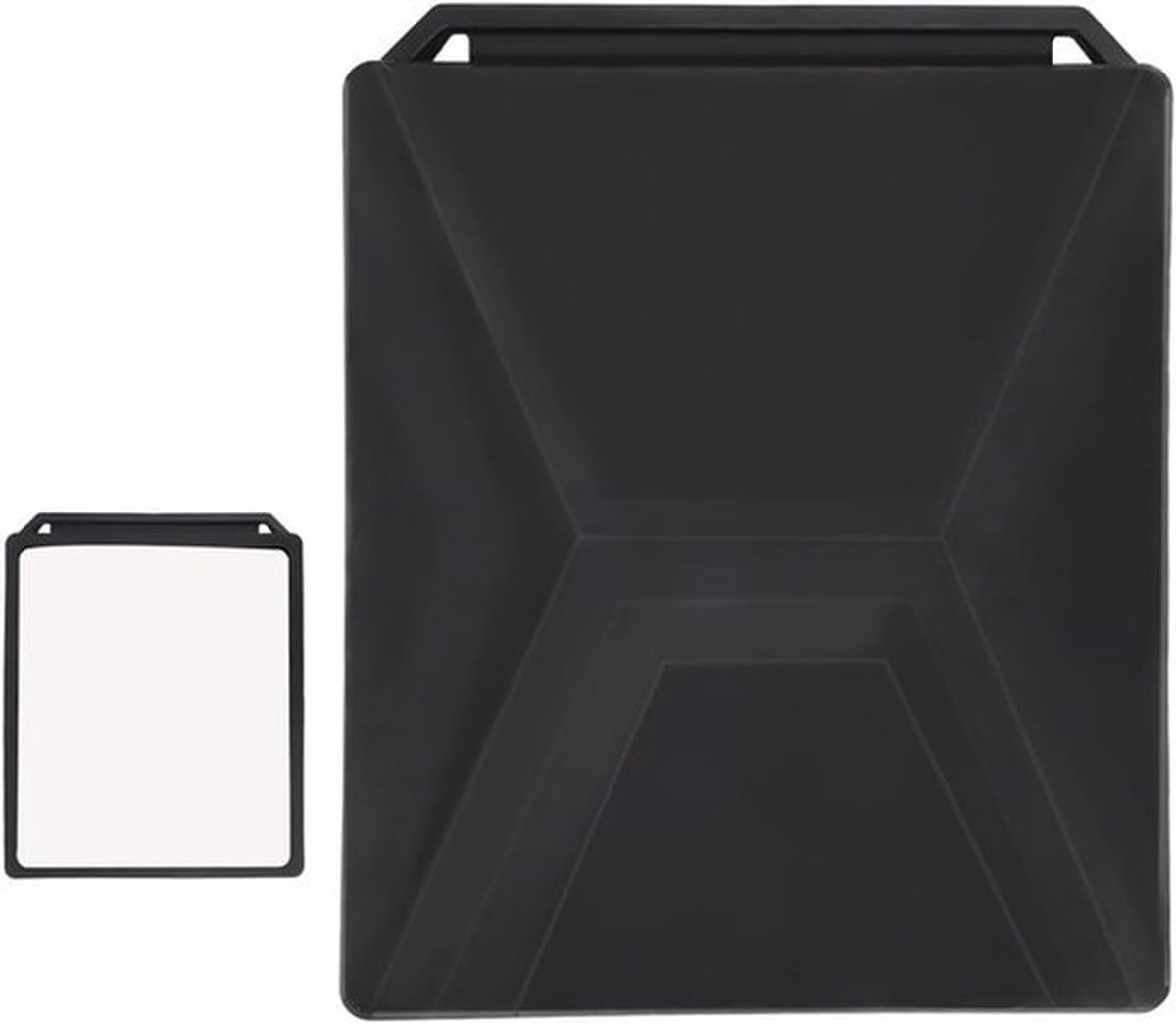 Draagbare Beschermhoes voor Mini Satelliet Antenne, Volledige Silicone Bescherming met Zwart Sticker, Ideaal voor Buitengebruik en Transport