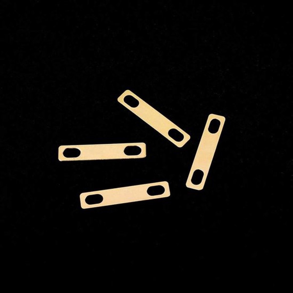 Gitaar Hals Shims voor Elektrische Gitaar Bas - Dikte 0.2mm 0.5mm 1mm - Messing Shims - Luthier Gereedschap - Geschikt voor Elektrische Gitaar Bas - Goud - 4 Stuks