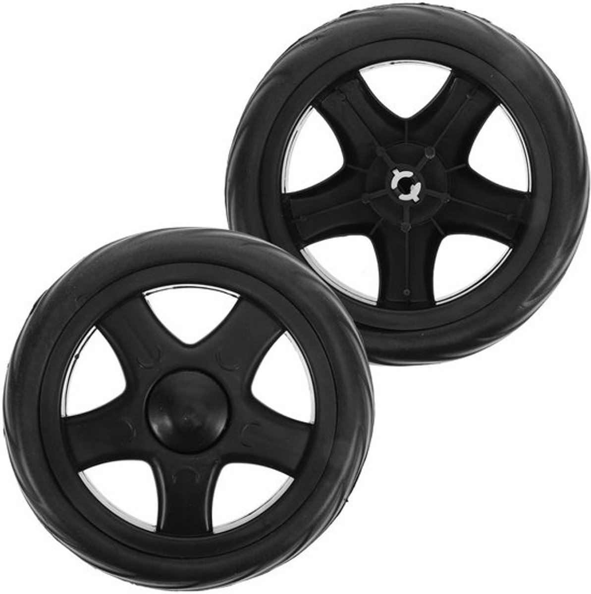 Reserverollen voor winkelwagen met 15,2 cm diameter en winkelwagenwielen