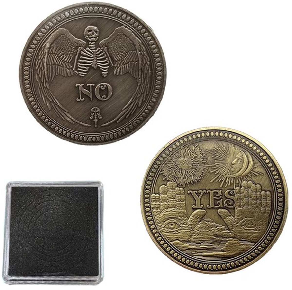 Muntenalbum Professionele Kunstgeschenken - Muntenhouder - Munten Map - Munten Verzamelen - Organizer - Draagbaar en Eenvoudig Op te Bergen - Verzamelmunten