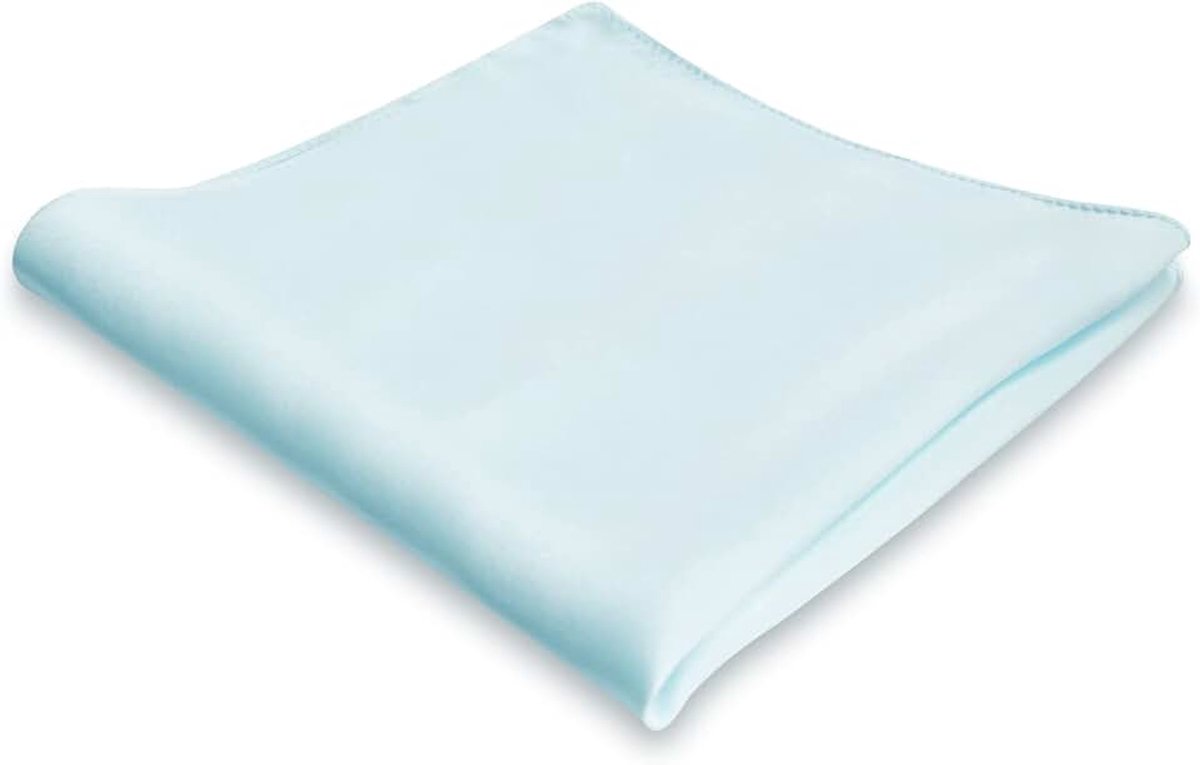 100% zijden pochet voor heren, elegant, wit, zacht, 35 x 35 cm, 16,5 momme, effen kleur