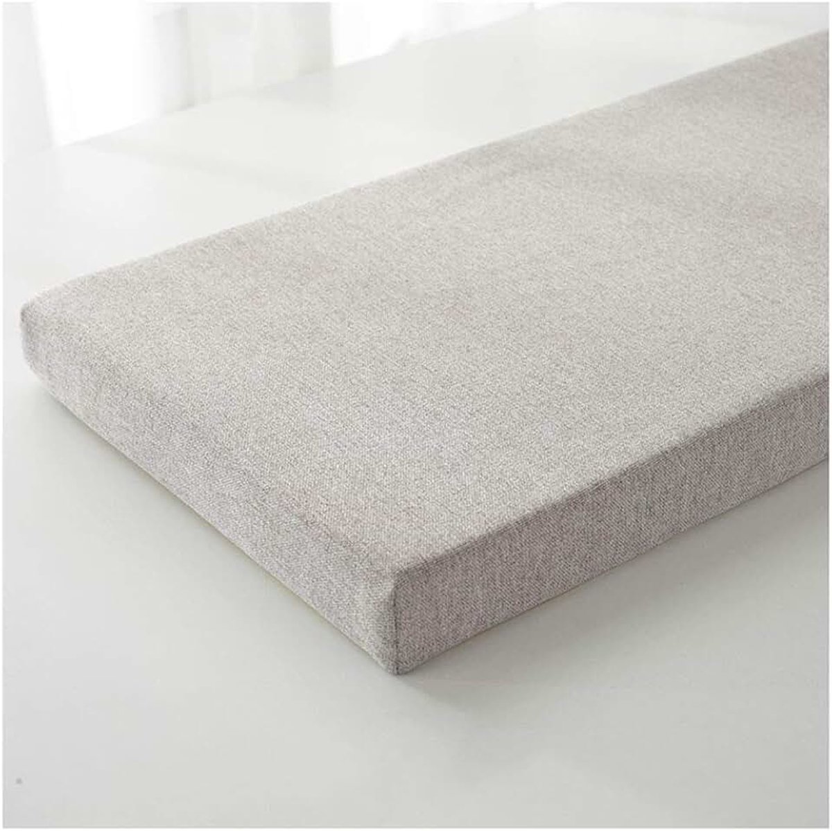 Indoor Lange Bank Kussen Kussen Pad Venster Zitkussens Tuin Pallet Kussens Patio Meubelkussens 2-zits Grote Tuin Zitkussen Pad-G3 lichtgrijs 120×30×5cm (47×12×2in)
