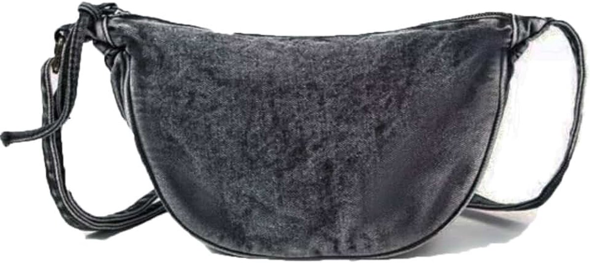Denim tas schoudertas crossbody bag canvas bag retro schoudertas buiktas unisex