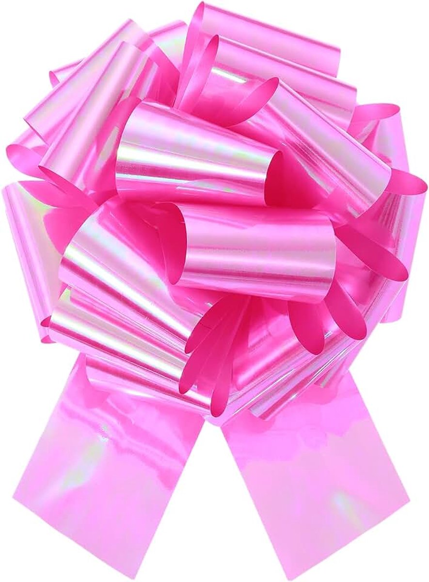 18 inch metalen grote strik voor geschenken auto bruiloft manden kerstmis strik kleur rood roze bont