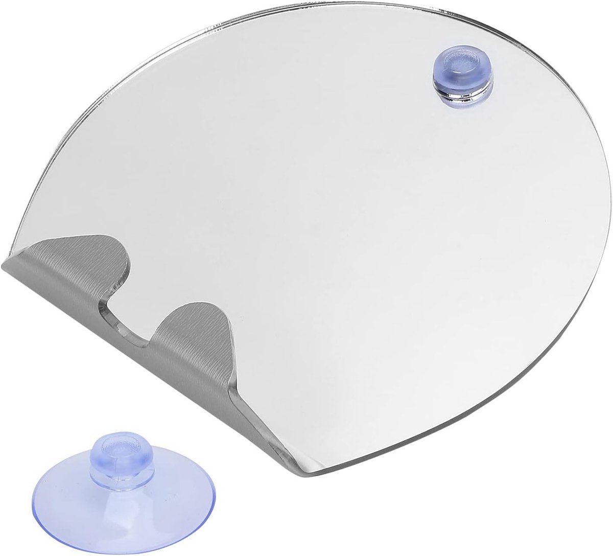 Rond anti-condens douche scheermirror met eenvoudige installatie en zuignappen, perfect cadeau voor familie en vrienden