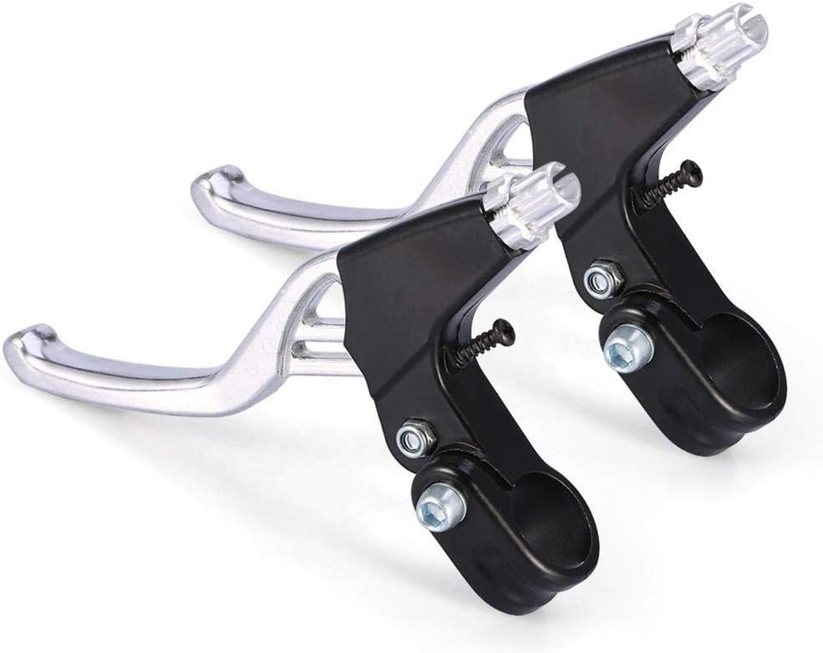 Bromshandgrepen van aluminiumlegering voor mountainbikes, racefietsen en vouwfietsen - 1 paar, lichtgewicht en duurzaam