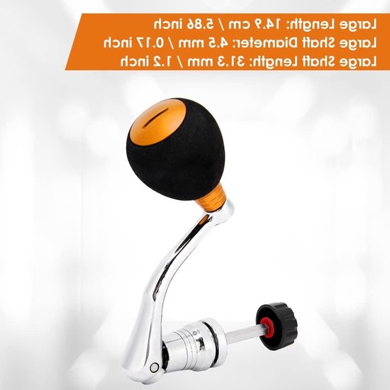 Vervangende Power Handle voor Visreel - Ideaal voor Reparatie en Verbetering van Hengelsport Accessoires — afbeelding 2