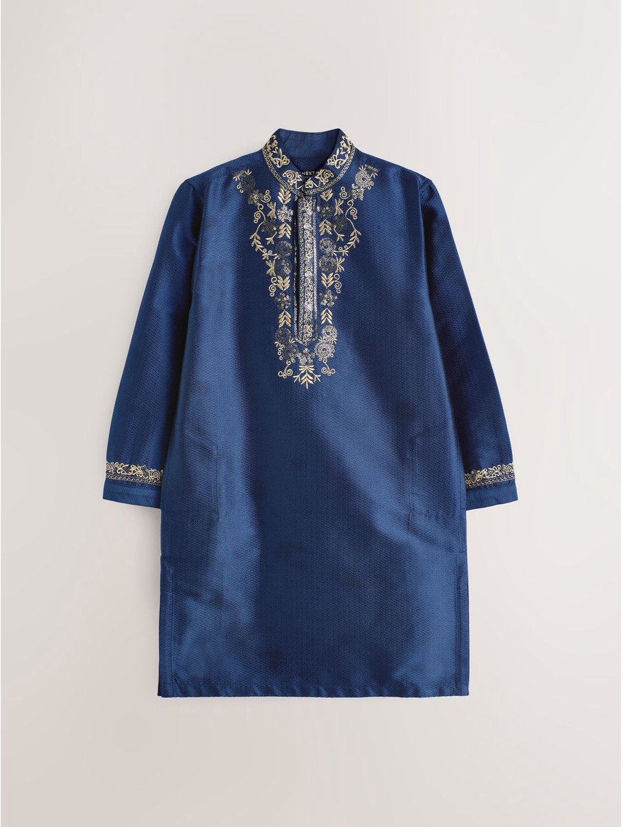 Next - Jongens - Lang overhemd - Blauw