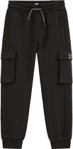 WE Fashion Jongens regular fit joggingbroek met cargozakken