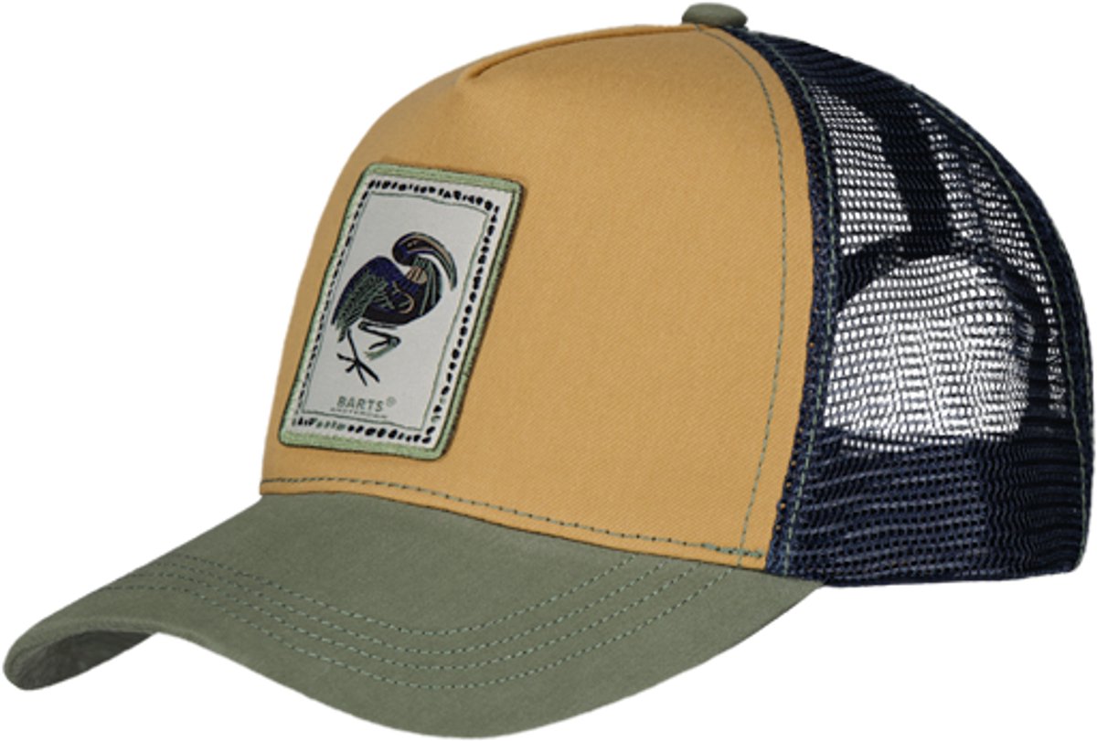 BARTS - Silkin Cap - khaki - Onze Size