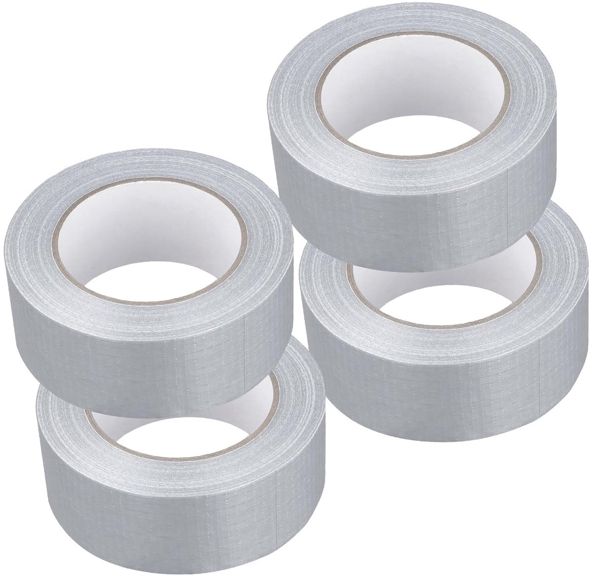 Extra sterke waterdichte tape, 4 rollen van 50 m x 5 cm, versterkte plakband voor reparatie, bevestigen en bundelen