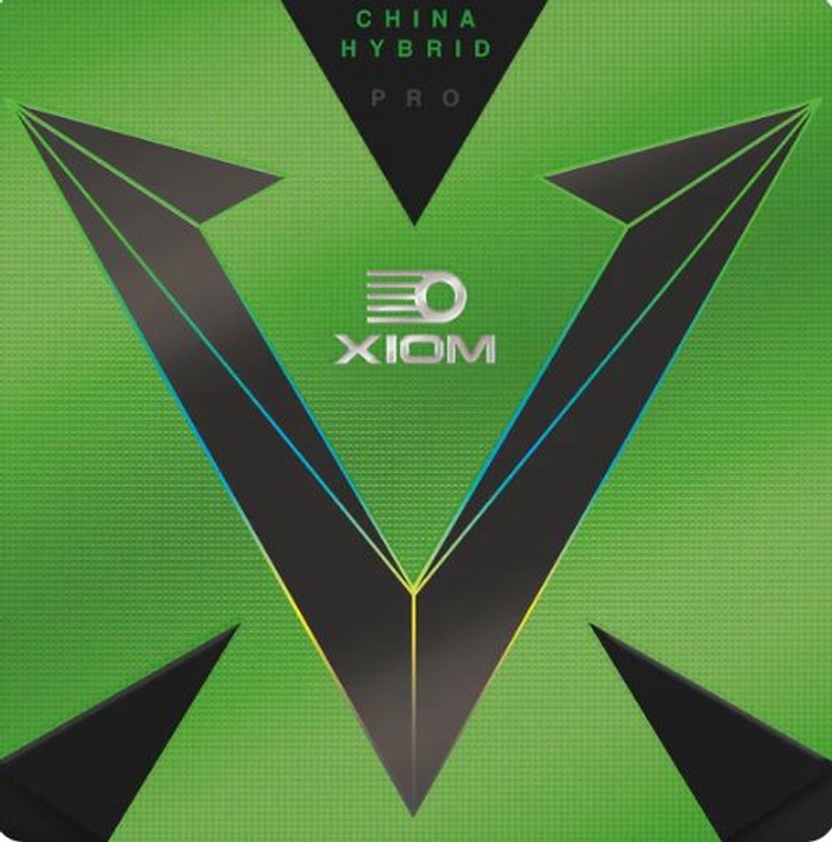 Xiom Vega Pro Hybrid - Zwart - Max - Tafeltennis Rubbers