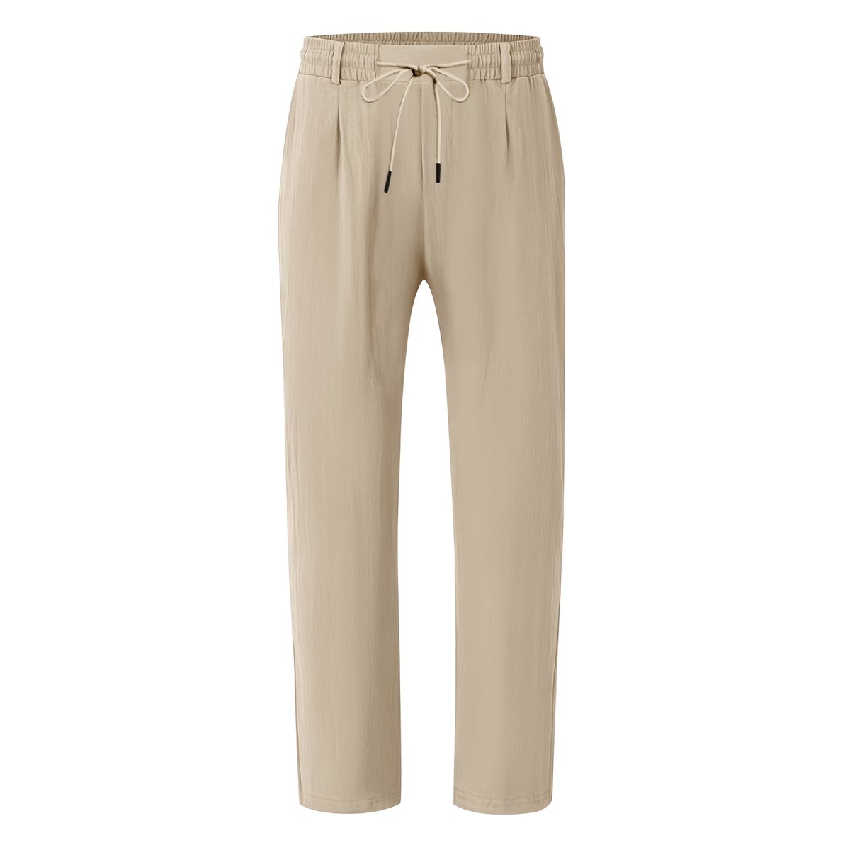 Currero Linnen Broek Heren - Zomerbroek - Volwassenen - Lange Broek - Pantalon - Strandbroek - Zomer - Ibiza Stijl - Khaki L