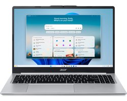 Acer Aspire Lite AL15-46P-R5ST AMD Ryzen™ 3 5400U Laptop 39,6 cm (15.6") Full HD 8 GB DDR4-SDRAM 512 GB SSD Wi-Fi 6 (802.11ax) Windows 11 Pro Zilver