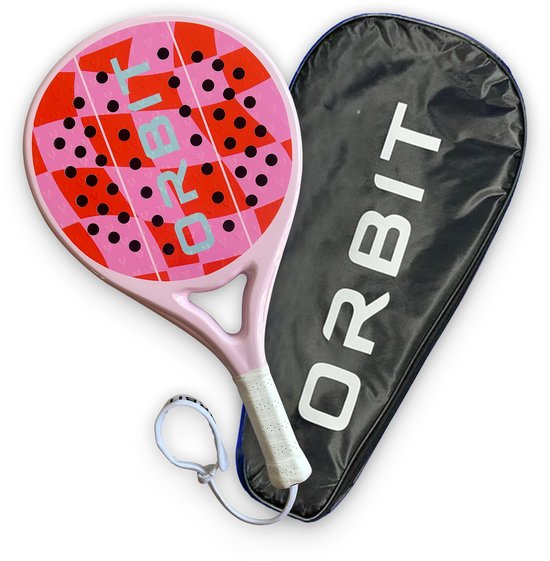 Orbit WAVY Padel Racket - Inclusief Beschermhoes - Padel - 100% Carbon Orbit WAVY Padel Racket - Inclusief Beschermhoes - Padel - 100% Carbon