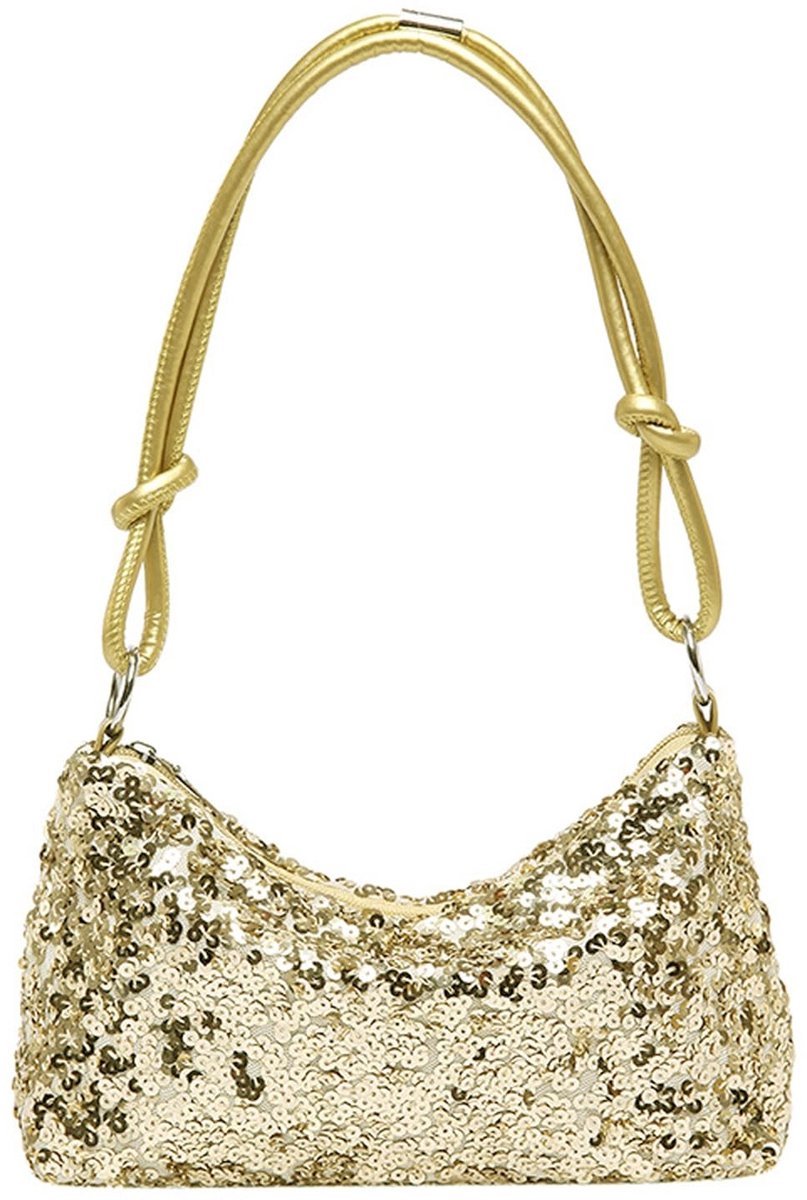 Dailygoods - Handtas voor Dames met Glinsterende Pailletten - Elegante Avondtas voor Feestjes