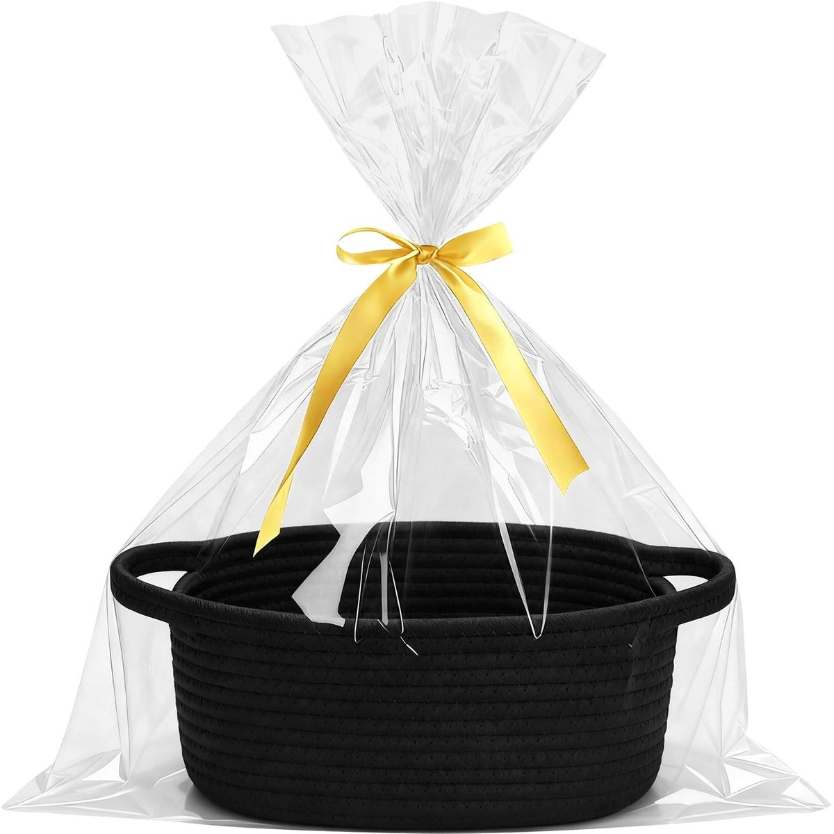 Dailygoods - Lege Geschenkmand met Geschenkzakje en Lint voor Diverse Gelegenheden