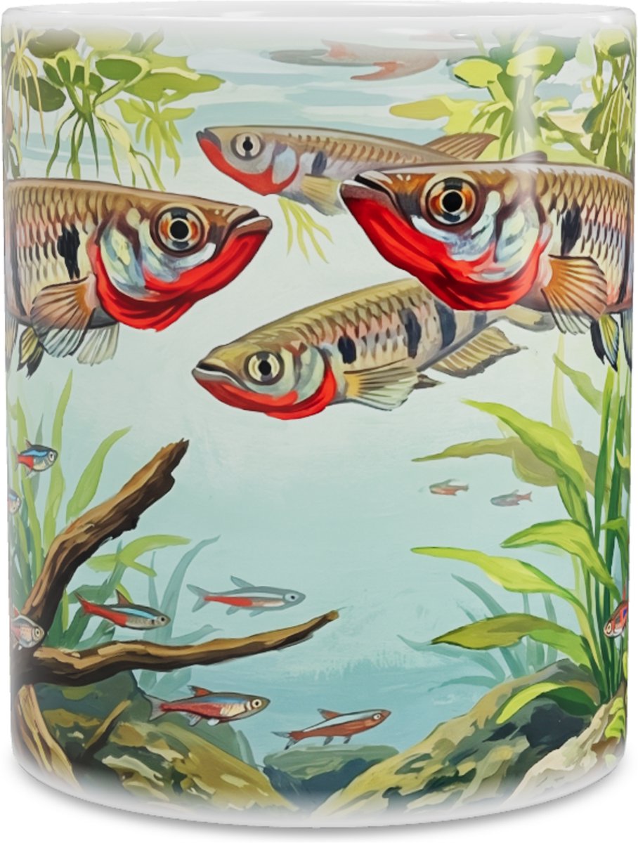 Mok met Rivierkilli - Sfeervolle aquariummok