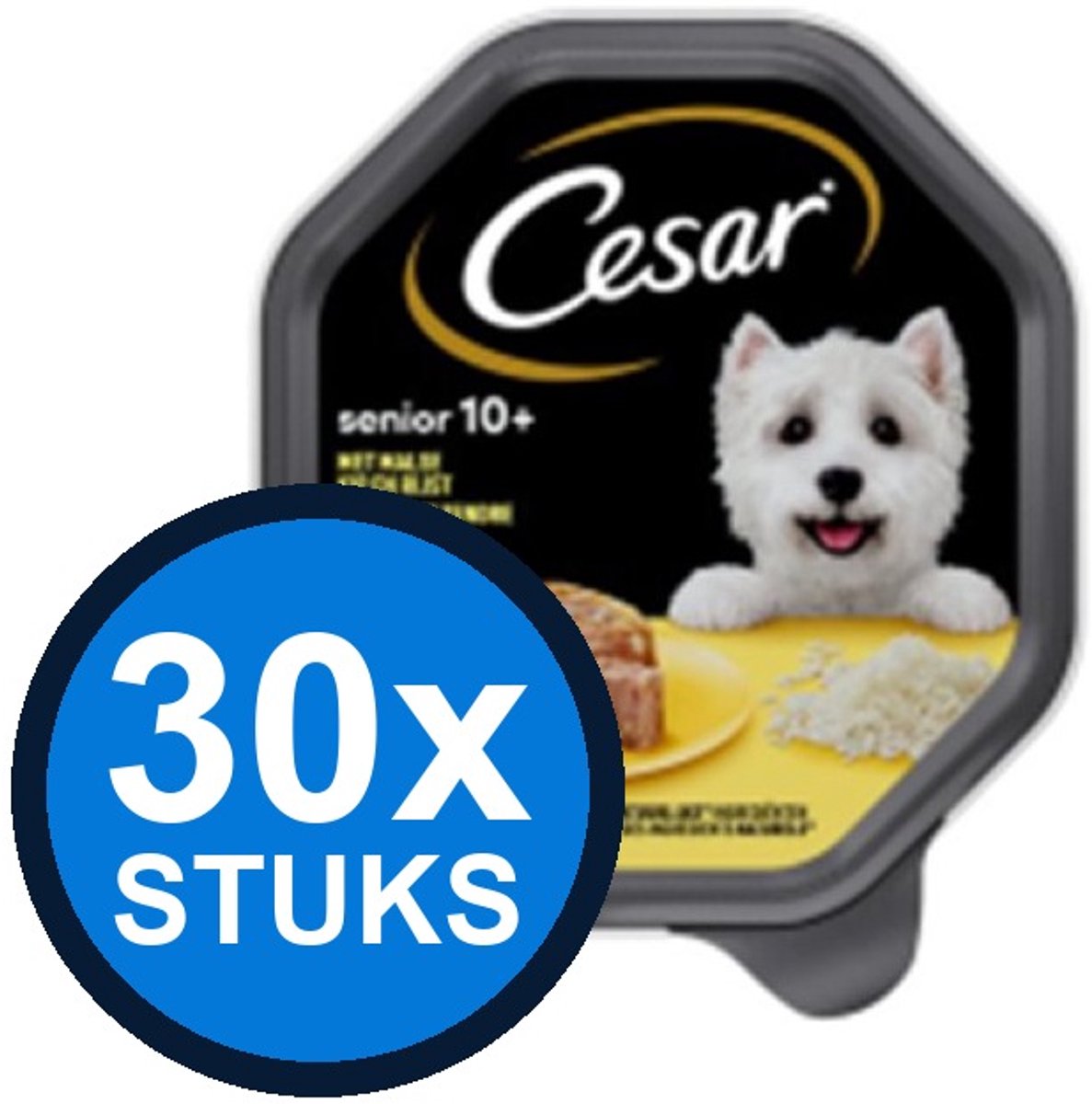 Cesar Cesar Senior - Kip & Rijst - Hondenvoer - 150g